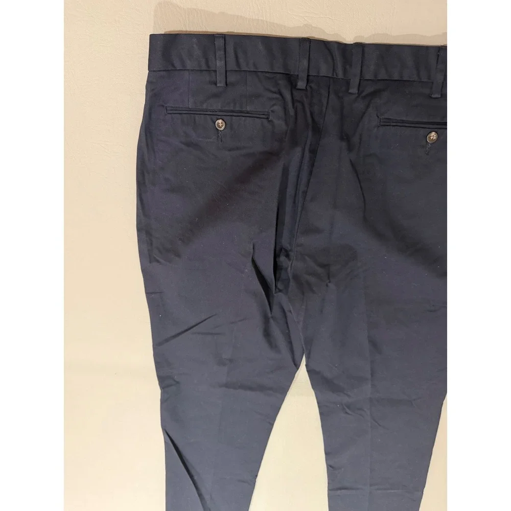Polo Ralph Lauren Stretch Classic Fit Pants Mens Tag Size 38x34 Navy‎ Chino